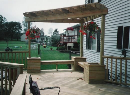 Custom Pergola in Zebulon