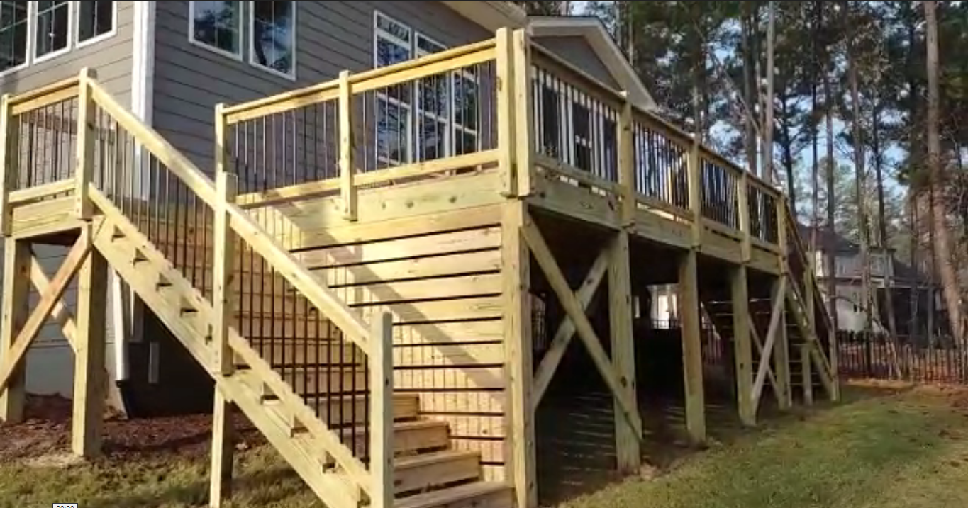 Custom Deck in Zebulon